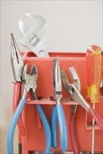 Close up of tools in holder. Date : 2006