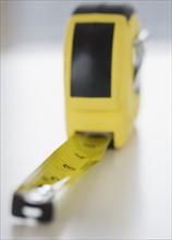 Close up of tape measure. Date : 2006