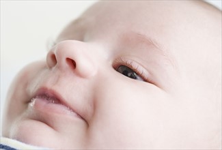 Close up of baby smiling. Date : 2006