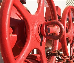 Close up of large valves. Date : 2007