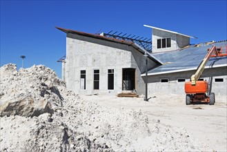 Residential construction site. Date : 2007