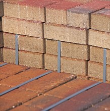 Stacks of bricks. Date : 2007