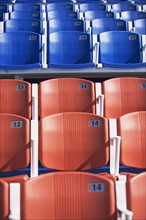 Numbered arena seating. Date : 2007