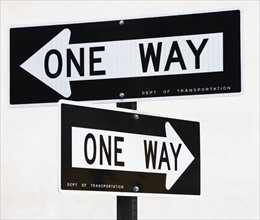 one way signs. Date : 2007