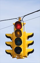 Close up of traffic light. Date : 2007