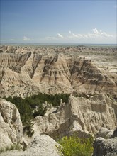 Scenic view of canyons. Date : 2007