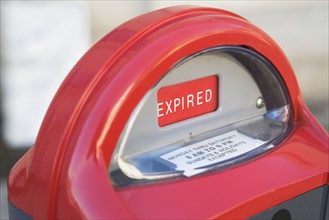 expired parking meter. Date : 2007