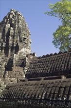 Ancient Temple Angkor Thom Angkor Wat Bayon Cambodia Khmer. Date : 2006