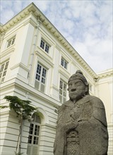 Asian Civilizations Museum Empress Place Singapore Statue of Ming General. Date : 2006
