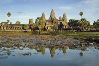Ancient Temple Angkor Thom Angkor Wat Bayon Cambodia. Date : 2006
