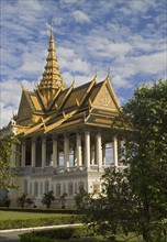 Royal Palace Phnom Penh Cambodia Khmer. Date : 2006