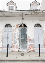Doorways, French Quarter, New Orleans, Louisiana, United States. Date : 2008
