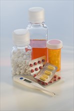 Assortment of medicines.