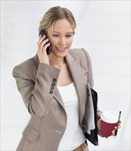 Businesswoman on the move. Date : 2008