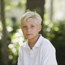 Portrait of boy. Date : 2008