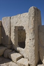 Hagar Qim, Megalithic temple, Malta.