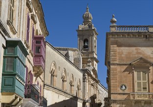 Carmelite church, Mdina, Malta.
