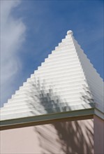 Typical roof in Bermuda.