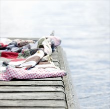 Blanket on dock. Date : 2008