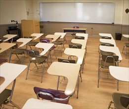 Empty classroom. Date : 2008