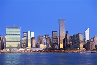 New York City skyline. Date: 2008