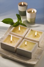 Spa candles.