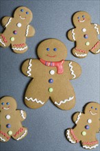 Gingerbread man cookies. Photographe : Kristin Lee