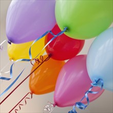 Colorful balloons.