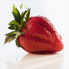 Single strawberry.