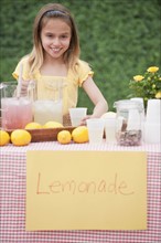 A lemonade stand.