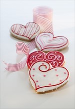 Valentine's Day cookies.