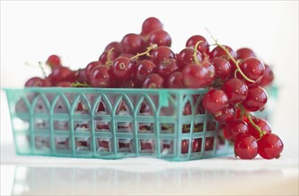 Currants in basket.