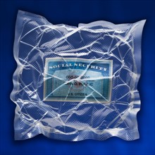 Shrink wrapped social security card
