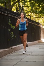 Woman jogging