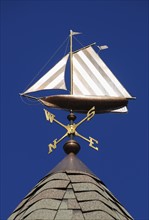 Sailboat weathervane
