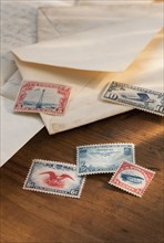 Antique stamps.