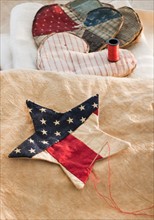 Americana patchwork star.
