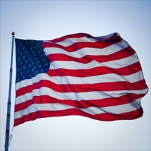 American flag. Photographer: Mike Kemp