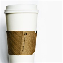 Disposable coffee cup. Photographer: Joe Clark