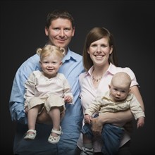 Family portrait. Photographer: Mike Kemp