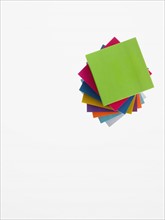 Colorful post-it notes. Photographer: David Arky