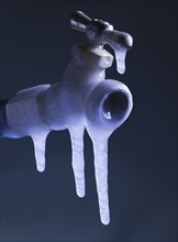 Frozen plumbing. Photographer: Mike Kemp