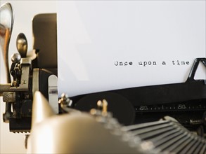 Typewriter. Photographe : Jamie Grill