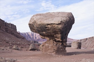 Rock formation in Arizona desert. Photographe : David Engelhardt