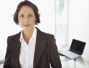 Portrait of a businesswoman. Photographe : momentimages