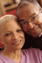 Portrait of an elderly couple. Photographe : Rob Lewine