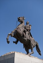 Statue of Andrew Jackson.