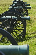 Cannons at Vicksburg National Military Park.