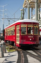 Street car in New Orleans.