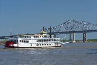 Riverboat on the Mississippi River.